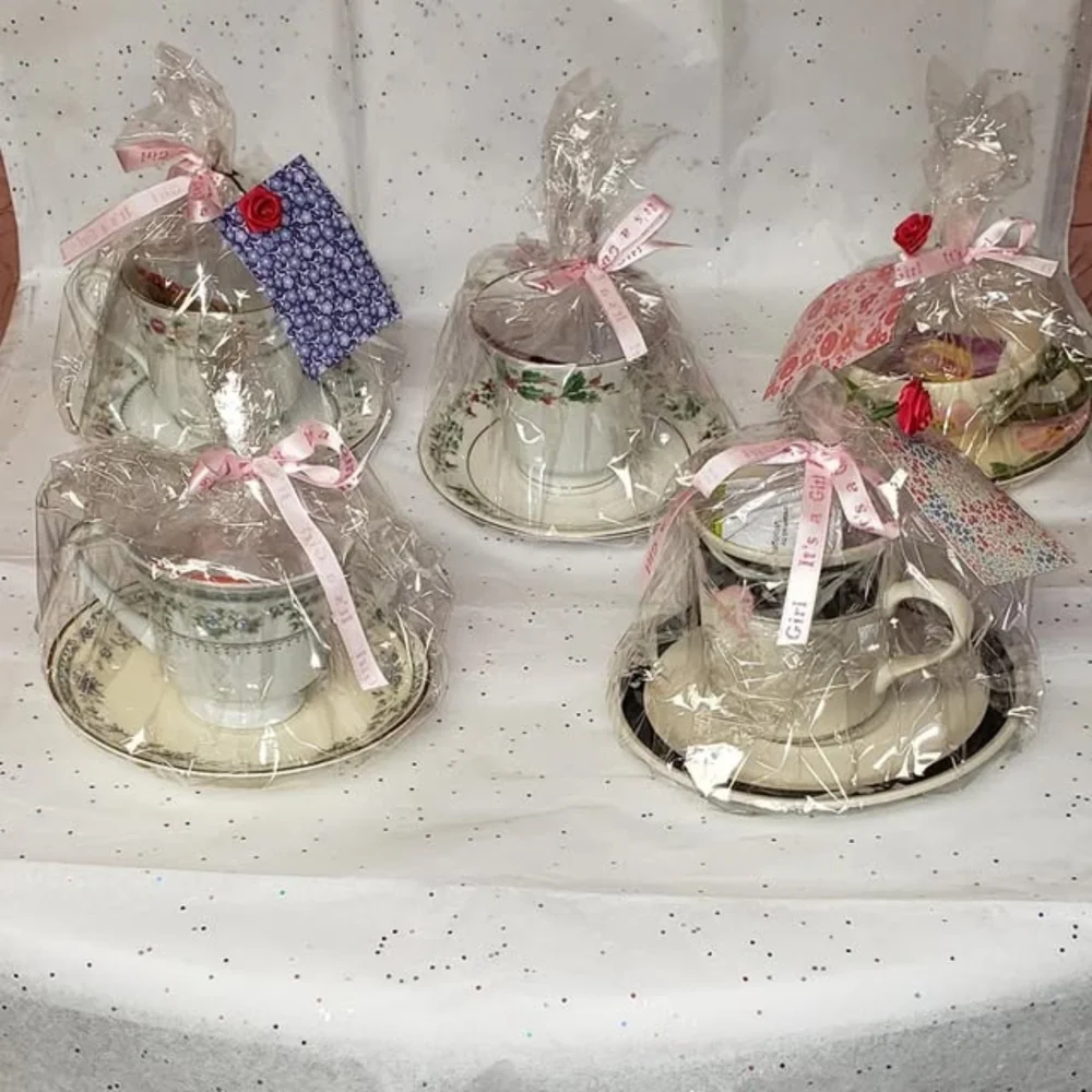 Vintage Tea Cup Shower Favor